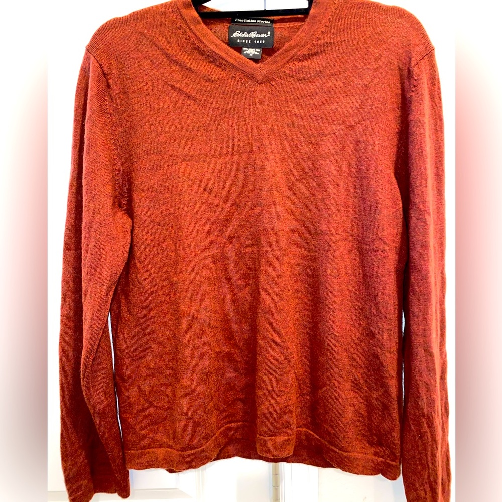 Eddie Bauer fine Merino Wool sweater